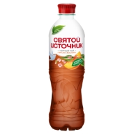 Черный чай Святой Источник 0,5л со вкусом персик-жасмин, 12 бут. фото смотреть