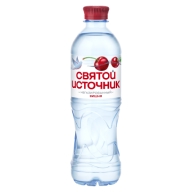 Святой Источник со вкусом вишня 0,5л негазированная, 12 бут. фото смотреть