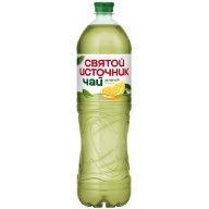 Зеленый чай Святой Источник со вкусом лимона 1,5л ПЭТ фото смотреть