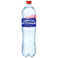 Вода Святой Источник с с ароматом малина-грейпфрут 1,5л газированная ПЭТ фото смотреть