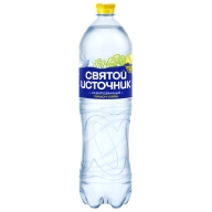 Вода Святой Источник с ароматом лимон-лайм 1,5л газированная ПЭТ фото смотреть