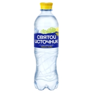 Вода Святой Источник с ароматом лимон-лайм 0,5л газированная ПЭТ фото смотреть