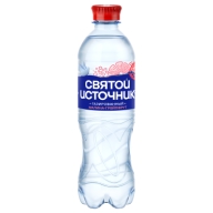 Вода Святой Источник с с ароматом малина-грейпфрут 0,5л газированная ПЭТ фото смотреть